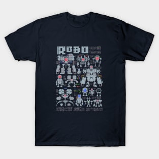 Robo Pixels T-Shirt